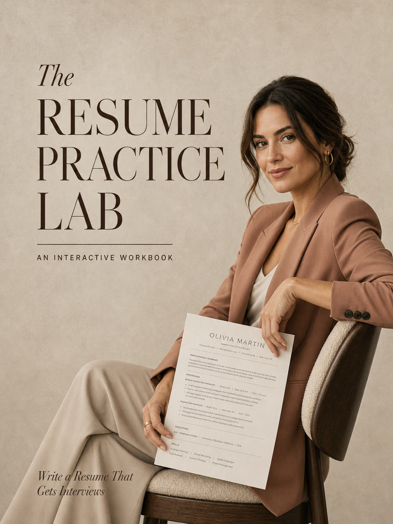 The Resume Practice Lab cover